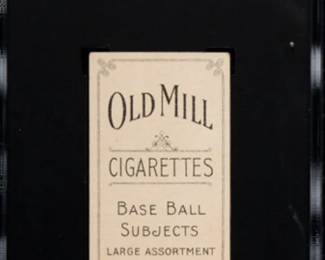 Mickey Doolan (Batting) 1909-11 T206 Card - Old Mill Back - SGC 5 - $499.00