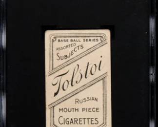 Harry Howell -Hands at Waist - 1909-11 T206 - Tolstoi Back - SGC 3.5 - $399.00