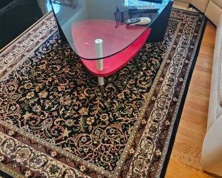 Funky modern coffee table and matching side