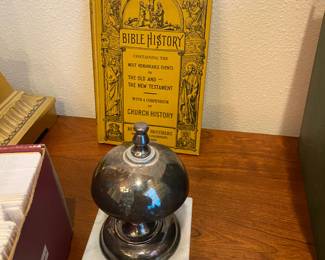 Victorian Style Hotel Bell, Bible History by Right Rev. Richard GIlmour