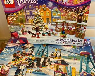 Lego Friends Advent Calendar Building Kit, Lego Friends Snow Resort Ski Lift Building Kit