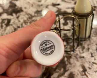 Two Wine Bottle Hinged Trinket Boxes By Midwest of Cannon Falls