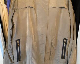 Light Brown G.E.T. Wind Breaker Jacket - Size L
