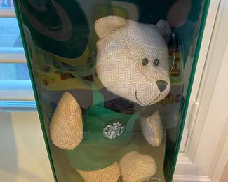 2016 Limited Edition Starbucks Teddy Bear Barista