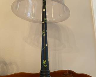 Floral Painted Hat Stand