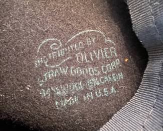 Oliver Straw Goods Corp Fashion Hat