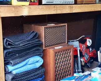 Stereo Equipment, Moving Blankets