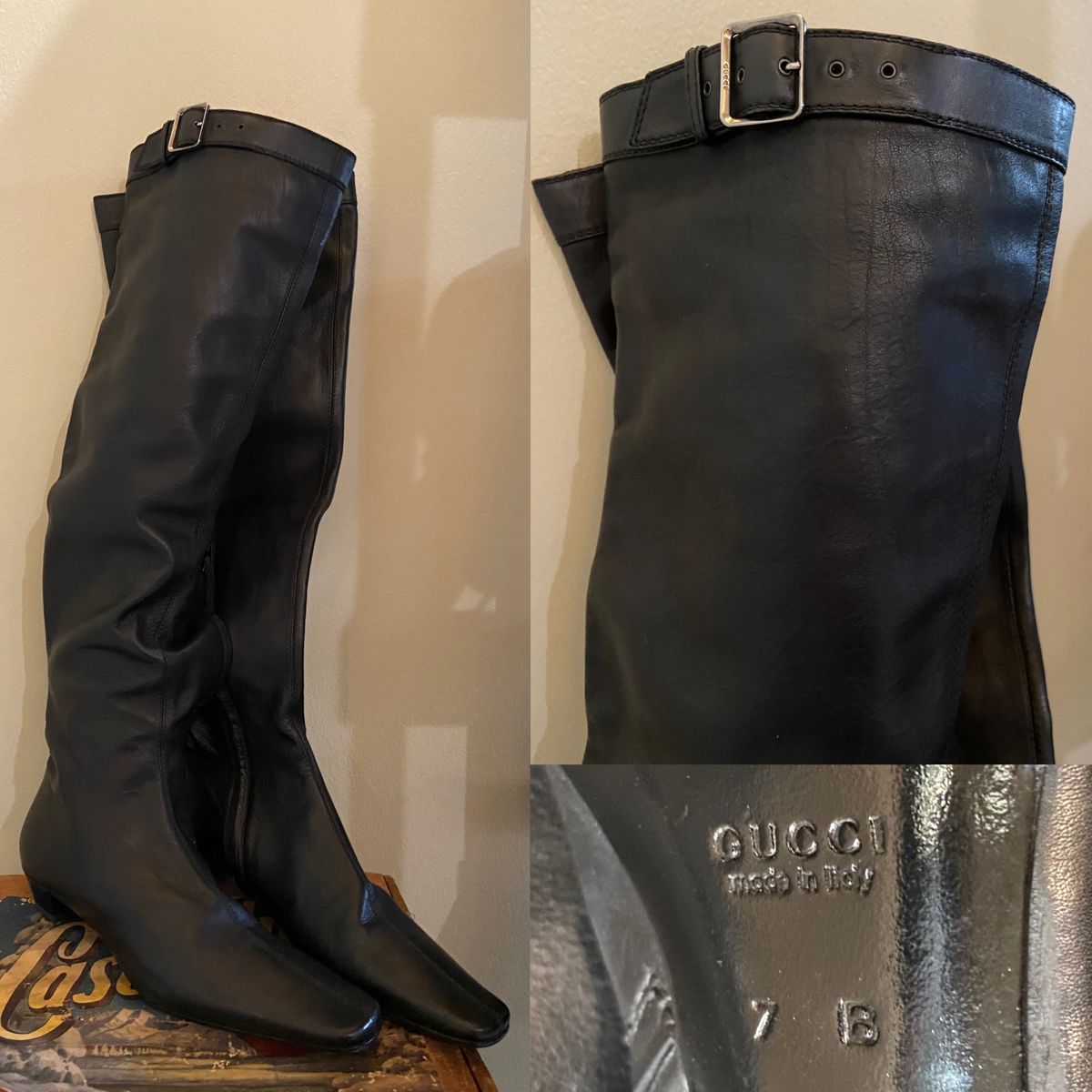 Vintage Gucci Knee high Boots size 7B