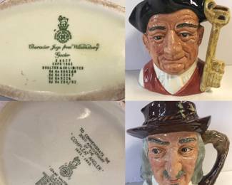Royal Doulton Toby Jug Character Jugs from Williamsburg Gaoler D 6577

Royal Doulton Toby Jug Compleat Angler D 6404