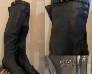 Vintage Gucci Knee high Boots size 7B