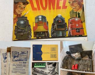 Antique Lionel Train Tracks 