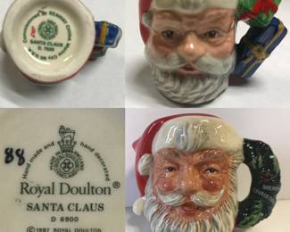 Royal Doulton Toby Jug Santa Claus D 7020 

1987 Royal Doulton Toby Jug D 6900 Santa Claus