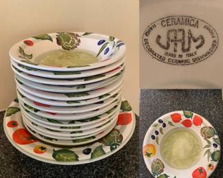 Hand Made & Decorated in Italy