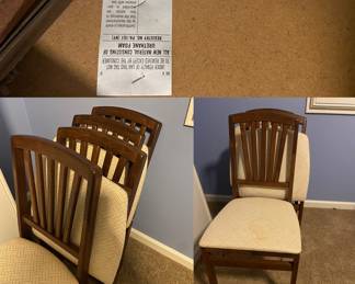Stakmore Co Solid Wood Construction Folding Chairs-4 available 