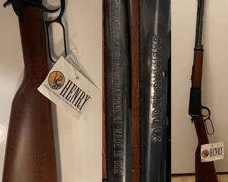 Henry 22 Cal S/L LR Lever Action shot less than 100 rounds-Super Clean