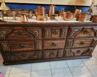 Closer Look of Midcentury Sideboard 