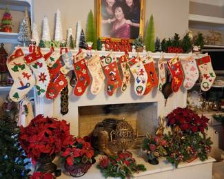 Here we go if you like Christmas Decor your gonna love this sale! - Vintage Christmas Stockings - Christmas Decor
