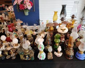 Vintage Oil Lamp Collection - Some really cool ones