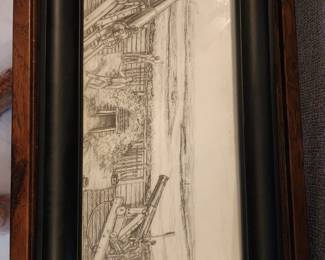 Cannon Pencil Sketch 