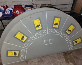 Large Round Gambling Table