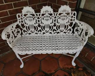 Cool Vintage Outdoor Bench