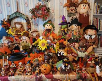 Fall and Halloween Decor 