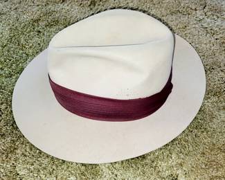 Vintage 1950s Beavers Hat Co. Hat 100% Genuine Fur 7 1/4 -58