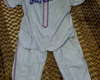 1940s Adult Baseball Uniform. 