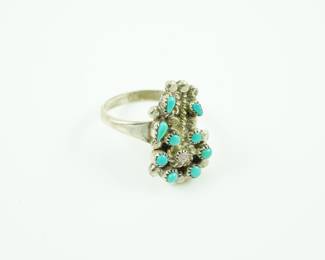 Sterling & turquoise ring