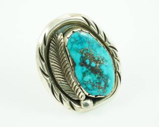 Sterling & turquoise ring