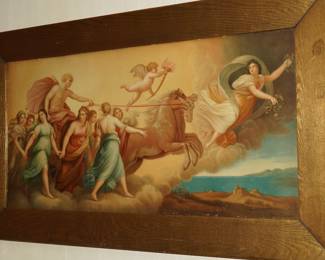 Antique 19th Century "Aurora"-After Guido Reni-by Gustav W. Seitz