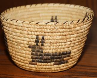 Figural Native American Papago basket