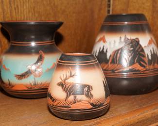 Native American pottery by Little