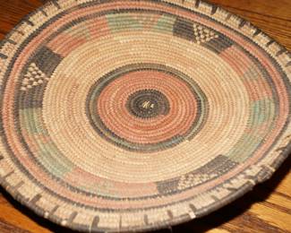 Navajo marriage bowl basket