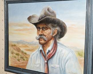 Old Cowboy original by Larry Greenwalt