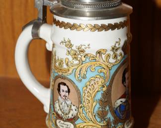 There are several vintage and antique steins available in all shapes and sizes and many are lithopanes. There is even one stein that is about 3ft tall available.