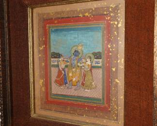 Lord Krishna "God of Love" wall hanging