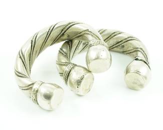Bedouin cuff bracelets x 2