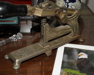 Antique Hotchkiss No. 2 stapler-rather rare I understand.