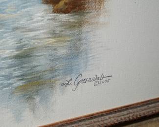 Original oil by Larry Greenwalt