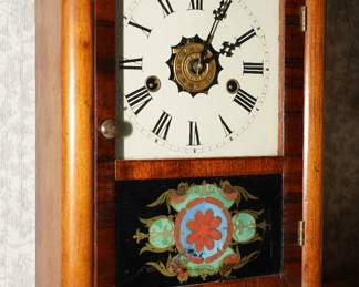 Antique Haven's Ogee clock-c1800's