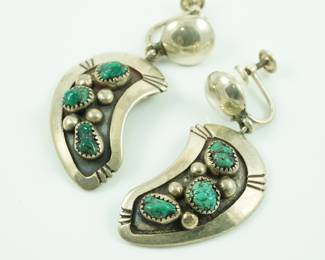 Sterling & turquoise earrings