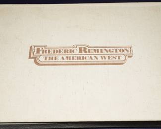 Frederic Remington The American West hardback table book