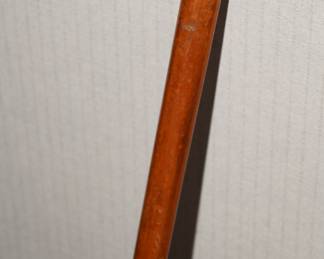 Sterling tipped wood cane