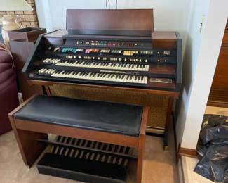 . . . and another vintage organ