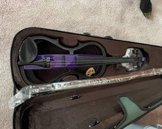 . . . wonderful find: an electric violin!!
