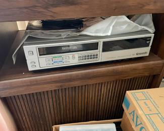 . . . Panasonic VCR player