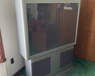 . . . large TV -- great for kid's gaming system