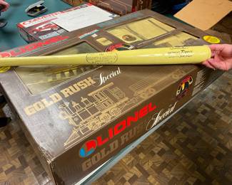 . . . in this picture we are featuring the Bill Freehan give away bat from a Bat Day at Tiger Stadium.