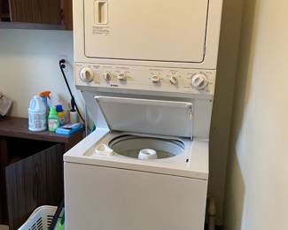 . . . a stackable washer and dryer